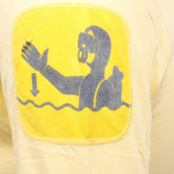 C8590 maglia donna CUSTO BARCELONA giallo yellow t-shirt woman
