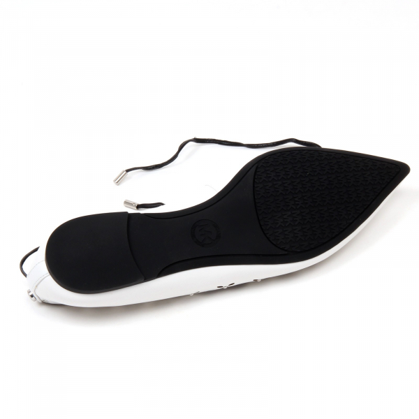 C9868 ballerina donna MICHAEL KORS THALIA FLAT scarpa bianco shoe woman
