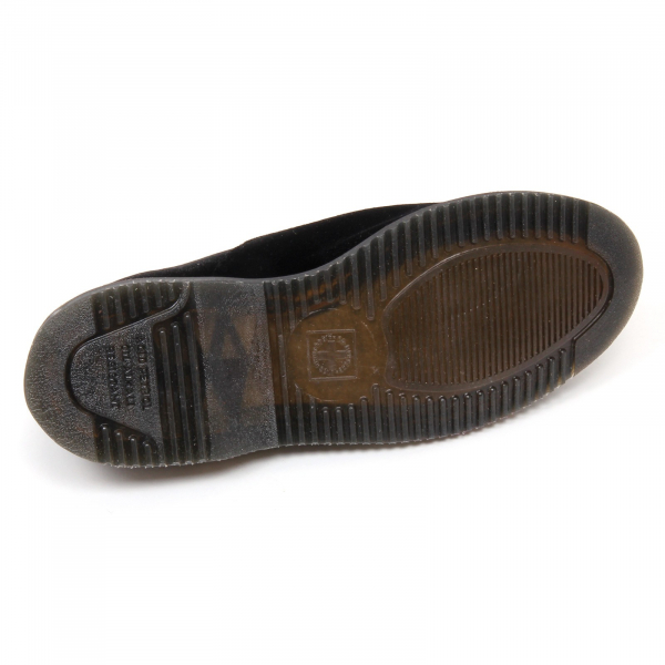 D1844 (without box) scarpa donna DR. MARTENS BLACK VELVET shoe woman