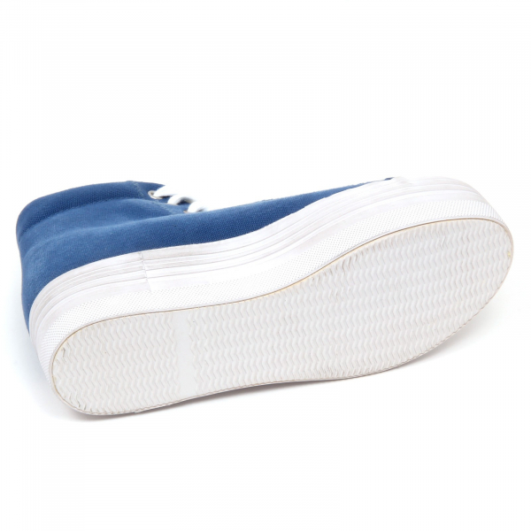 D2250 sneaker donna JEFFREY CAMPBELL scarpe blu chiaro vintage shoe woman