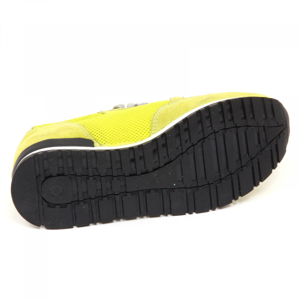 D2850 sneaker donna P448 ALABAMA tissue lime shoe woman