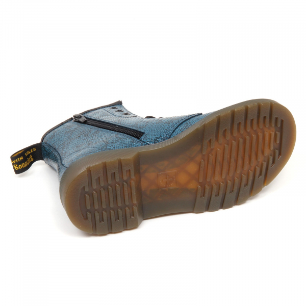 D3024 (without box) anfibio bimba DR. MARTENS blu boot shoe kid
