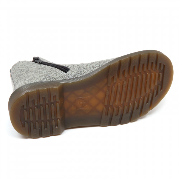 D3852   beatles bimbo DR. MARTENS grigio boot shoe kid unisex