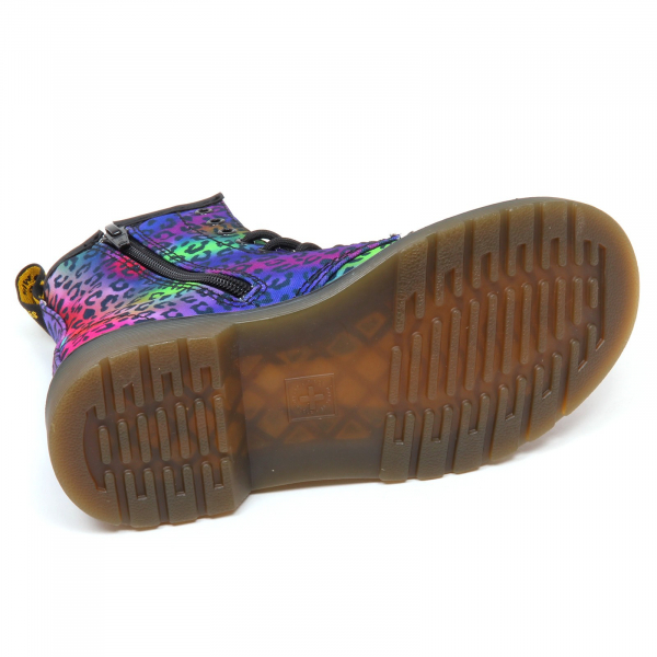 D3868 (without box) anfibio bimba DR. MARTENS leopardato boot shoe kid girl