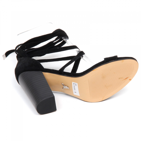 D5290 (WITHOUT BOX) sandalo donna black WINDSOR SMITH shoe woman