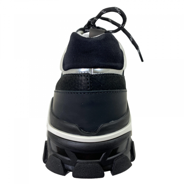 D93 sneaker uomo HOGAN H477 black/white shoe man