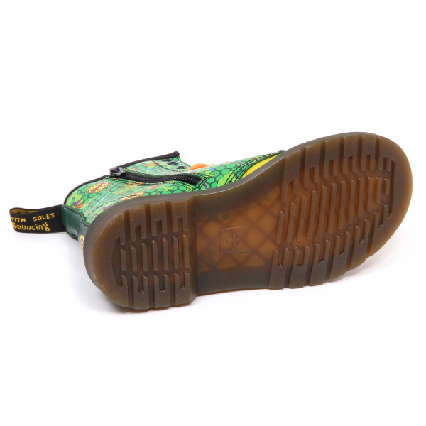 D9864  anfibio bimbo green DR. MARTENS MIKEY boot kid