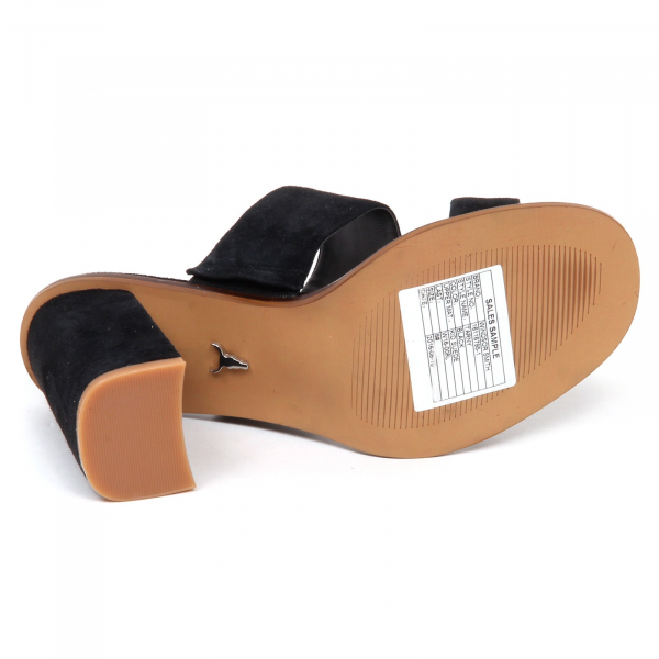 E0164 (WITHOUT BOX) sandalo donna nero WINDSOR SMITH TARNY scarpe shoe woman
