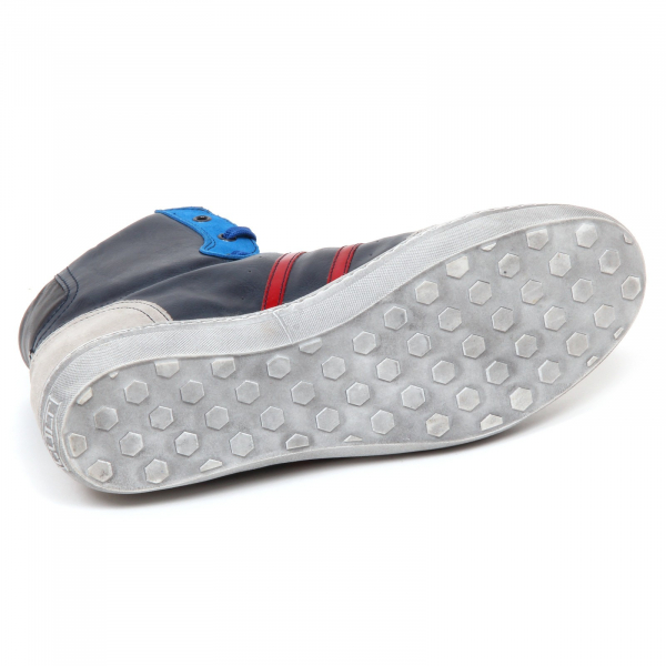 E1478  sneaker bimbo blu/grey CULT GLAM scarpe shoe kid boy