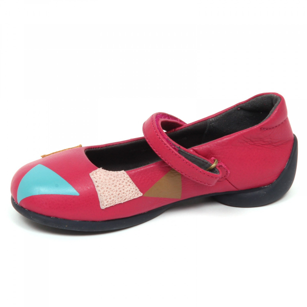 E2016 (without box) ballerina bimba fucsia CAMPER TWINS shoe kid girl