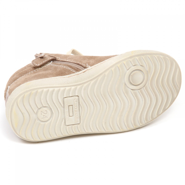E2066 sneaker bimba beige NERO GIARDINI JUNIOR scarpe shoe kid baby