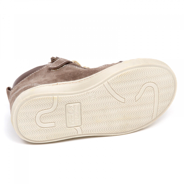 E2096 sneaker bimba taupe NERO GIARDINI JUNIOR scarpe shoe kid baby