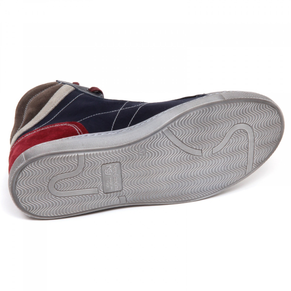 E2140 sneaker bimbo blu NERO GIARDINI JUNIOR scarpe shoe kid boy