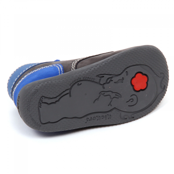 E2290 sneaker bimbo grey/blu KICKERS BON BON scarpe shoe kid baby boy