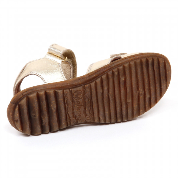 E2466 sandalo bimba platino NATURINO scarpe strappi shoe baby kid girl