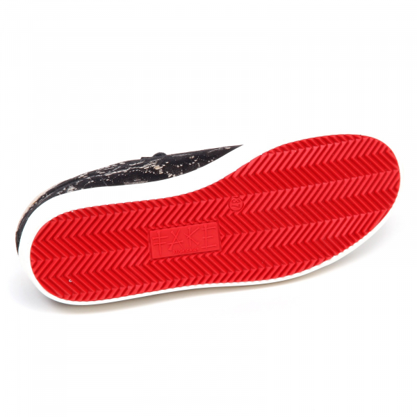 E2658 sneaker bimba nero/tortora ISHIKAWA scarpe pizzo tissue shoe kid girl