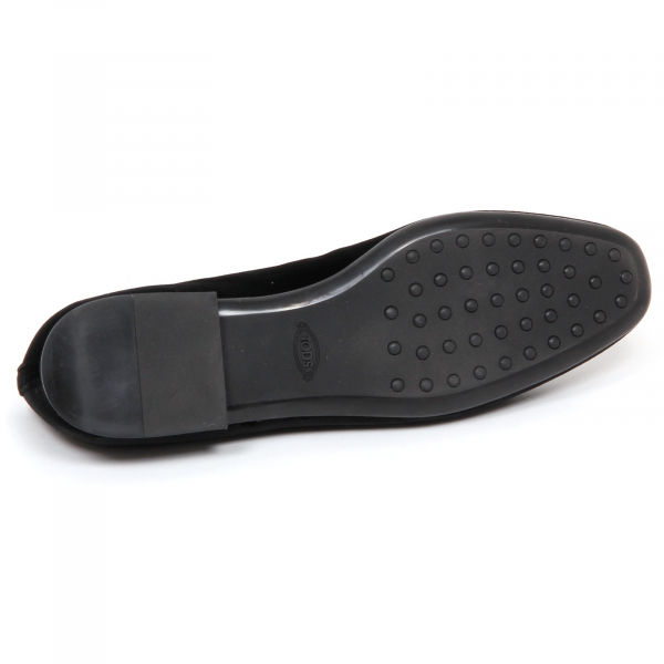 E2822 ballerina donna velvet TOD'S scarpe nero velluto shoe woman