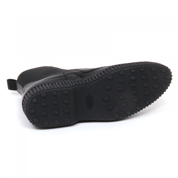 E2834 beatles donna nero TOD'S scarpe tronchetto shoe boot woman