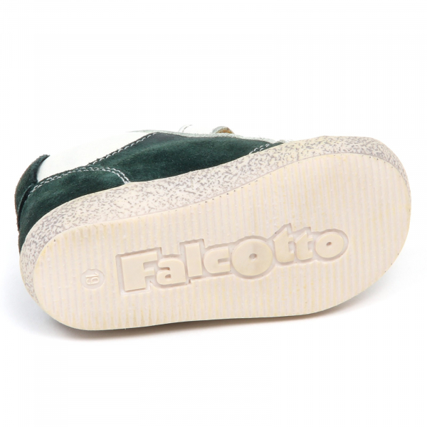 E3212 sneaker bimbo verde FALCOTTO by NATURINO scarpe primi passi shoe baby boy
