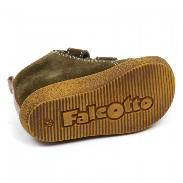E3342 sneaker bimbo verde FALCOTTO by NATURINO scarpe primi passi shoe baby boy