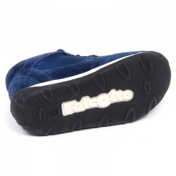 E3486 sneaker bimba FALCOTTO by NATURINO scarpe scamosciato/raso shoe baby girl