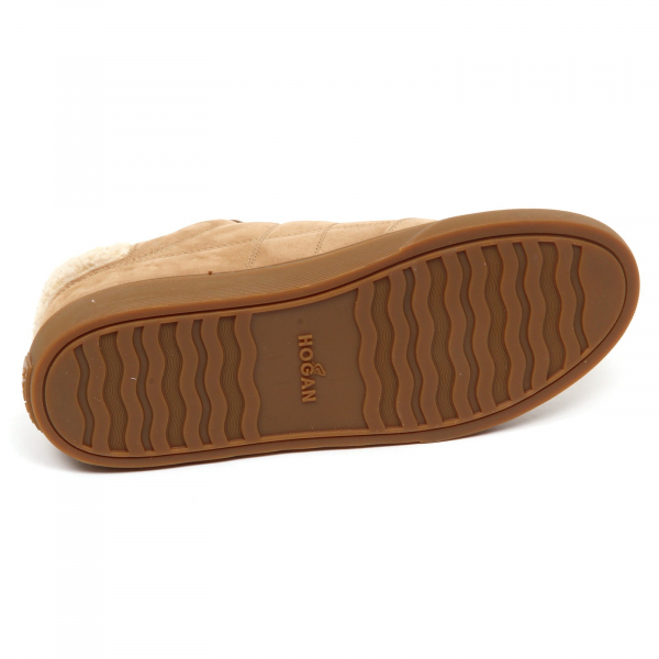 E4576 sneaker donna beige HOGAN H340 scarpe ecopelo shoe woman