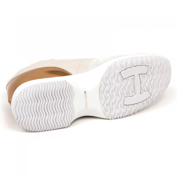 E4810 sneaker donna ivory HOGAN INTERACTIVE scarpe interno ecopelo shoe woman