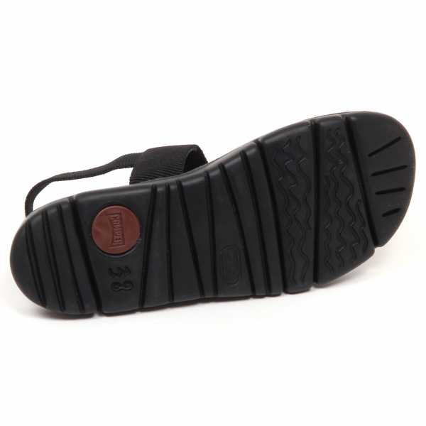 E5840 (WITHOUT BOX) sandalo donna black CAMPER scarpe tissue shoe woman