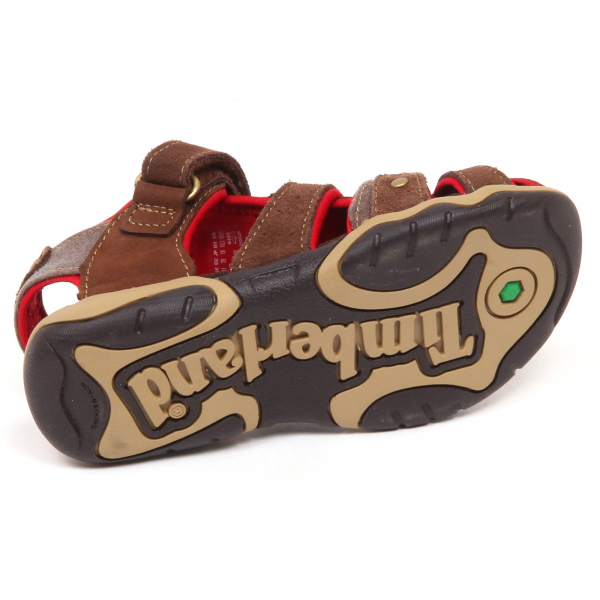 E6320 sandalo bimbo brown TIMBERLAND PARK HOPPER scarpe shoe kid boy