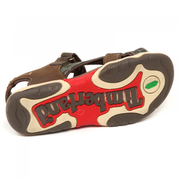 E6332 sandalo bimbo brown/green TIMBERLAND scarpe shoe baby kid boy