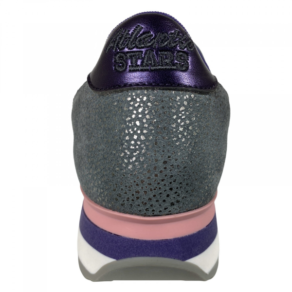 E66 sneaker donna ATLANTIC STARS VEGA grey silver shoe woman