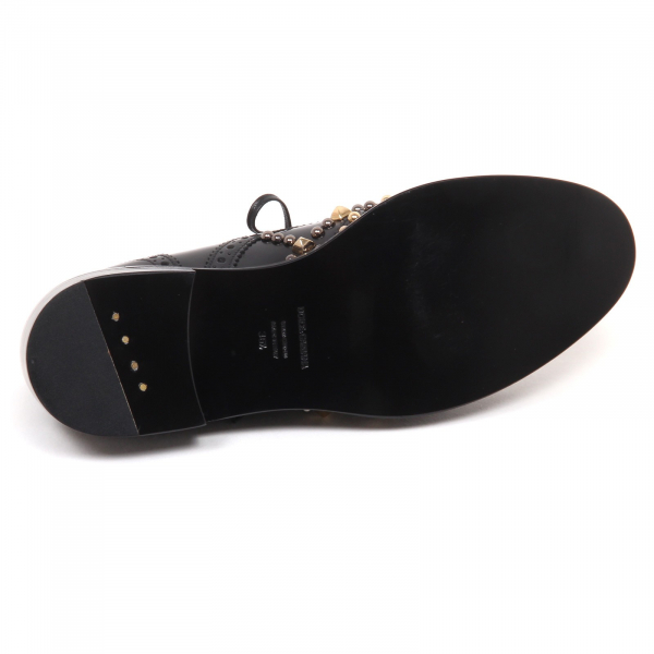 E6830 scarpa inglese donna black DOLCE&GABBANA scarpe borchie shoe woman