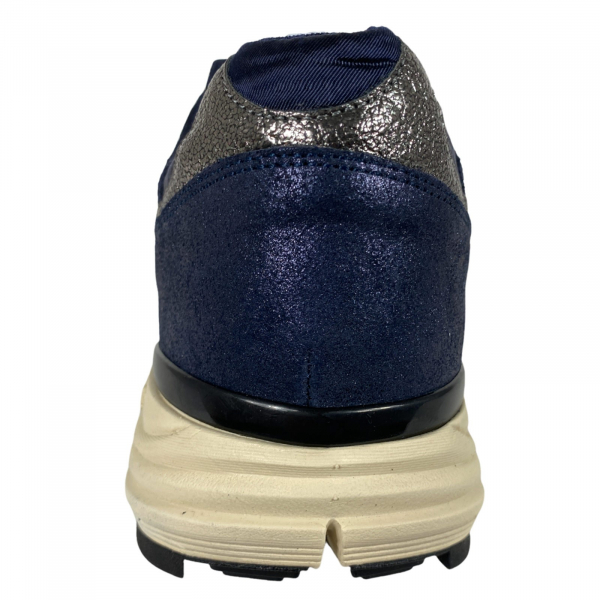 E68 sneaker donna ATLANTIC STARS MIRA blue/silver shoes woman