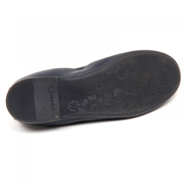 E7332 ballerina bimba slim  blu NATURINO scarpe shoe kid girl