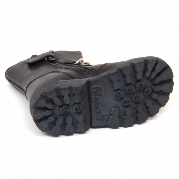 E7356 stivale bimba black FALCOTTO by NATURINO scarpe primi passi boot baby girl