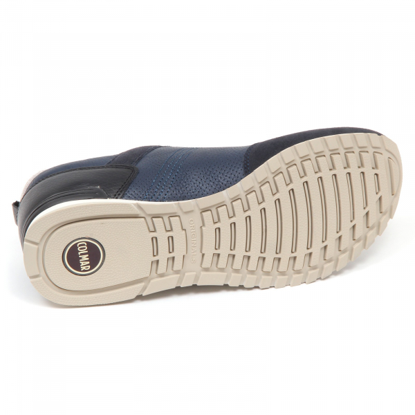 E7458 sneaker uomo blu COLMAR TRAVIS DRILL scarpe shoe man