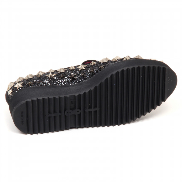 E7608 mocassino donna dark grey UNO 8 UNO 181 SOPH slip on loafer shoe woman