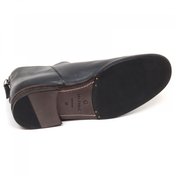 E7724 scarpa donna avio/grey DEL CARLO scarpe vintage effect shoe woman