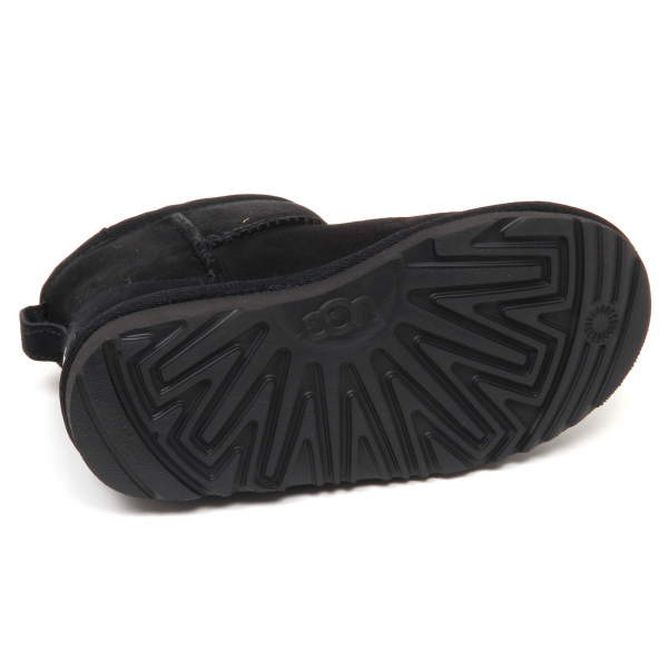 E7952 stivaletto bimba girl black UGG K CLASSIC MINI II scarpe boot shoe