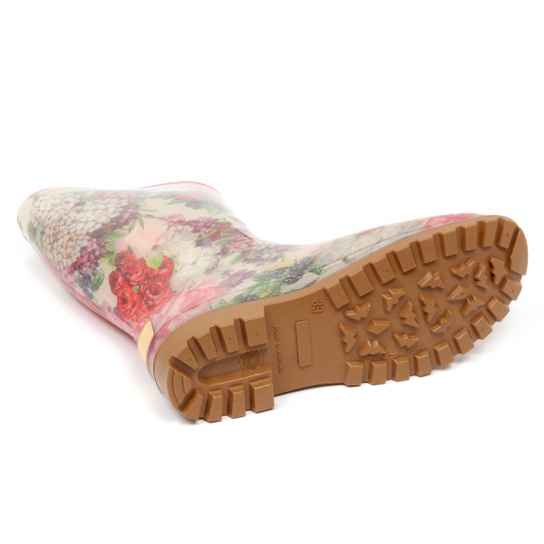 E8670 stivale pioggia bimba girl MONNALISA gomma rubber rain boot shoe baby