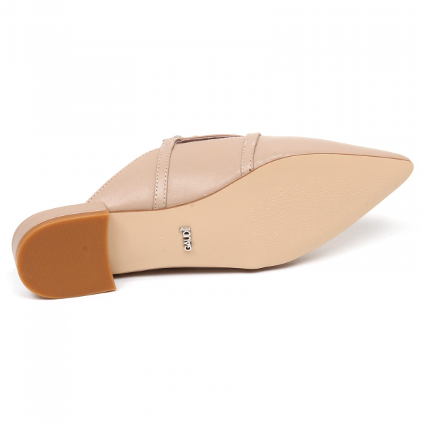 E9508 sandalo donna nude GAUDI’ scarpe borchie sabot shoe woman