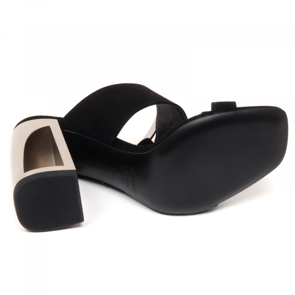 E9530 sandalo donna black VIC MATIE LONGISLAND scarpe suede sandal shoe woman