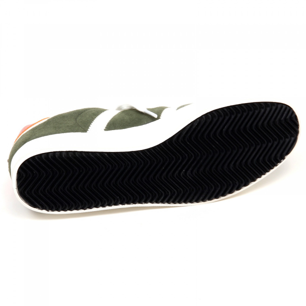 E9558 sneaker uomo green olive GAUDI’ scarpe shoe man