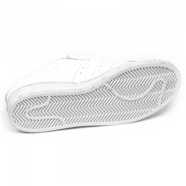E9562 sneaker customizzate uomo ADIDAS SUPERSTAR scarpe vintage shoe man