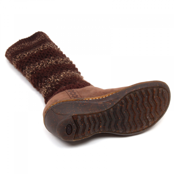 E9630 (NO BOX) stivale donna brown UGG scarpe wool/nabuk boot shoe woman