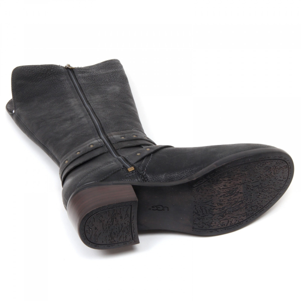 F0026 (SAMPLE NO BOX) stivale donna black UGG scarpe vintage boot shoe woman