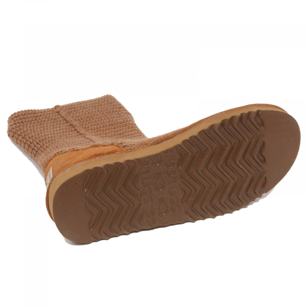 F0214 (NO BOX) stivale donna light brown UGG scarpe wool/suede boot shoe woman