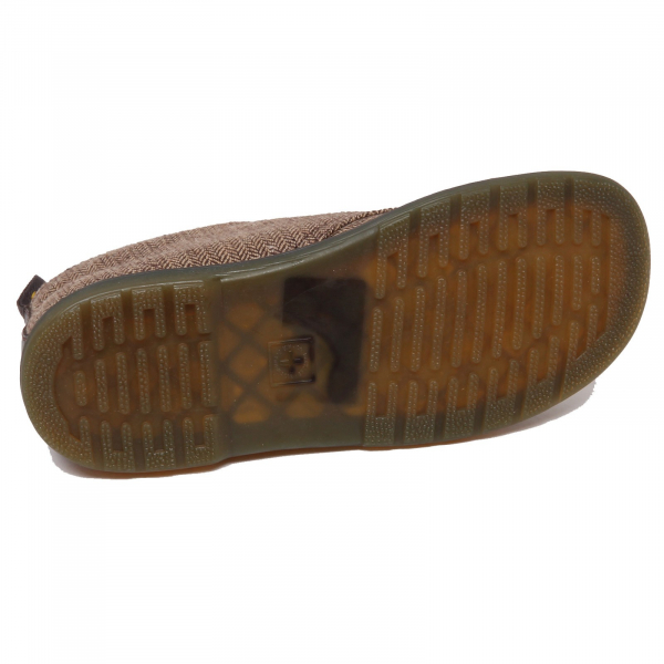 F1444 (NO BOX) polacchino donna tissue DR. MARTENS brown boot shoe woman