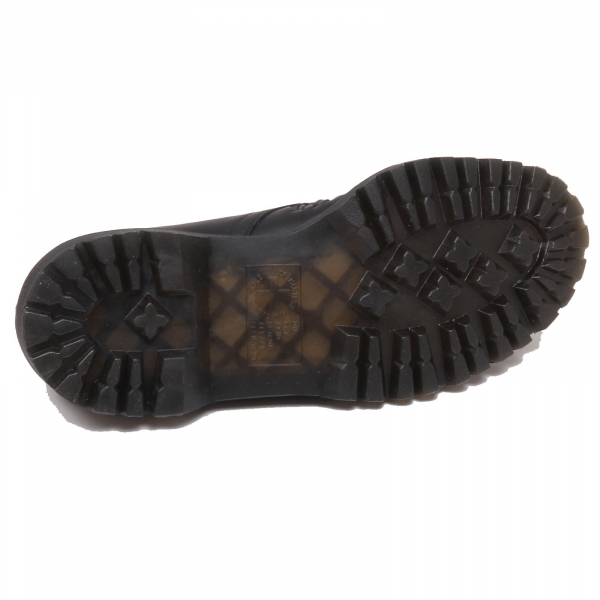 F1554 (NO BOX) scarpe donna black DR. MARTENS forata perforated shoe woman