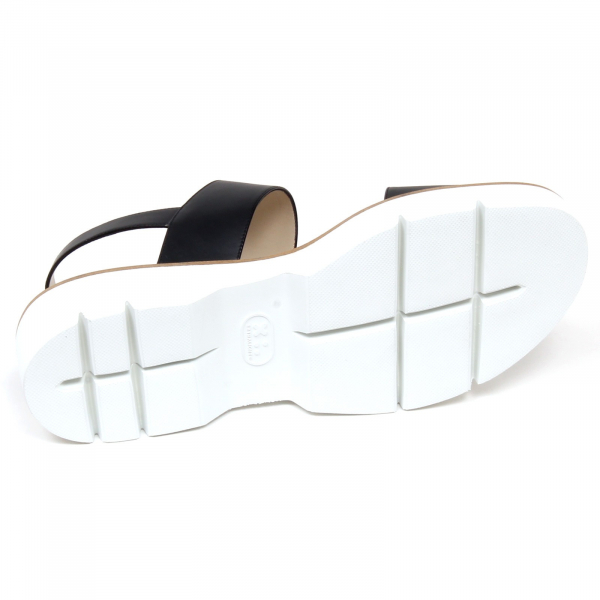 F1792 sandalo donna black UNO 8 UNO 181 AGAV shoe sandal woman